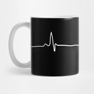 saxophone heartbeat Mug